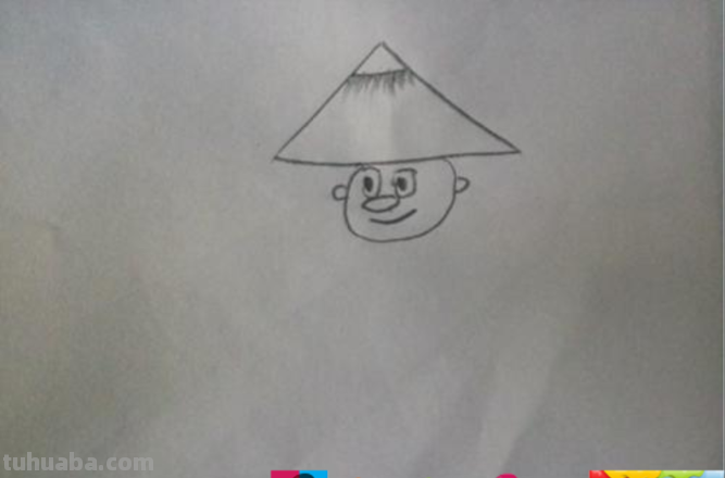 农夫怎么画简笔画 守株待兔农夫头饰怎么做？