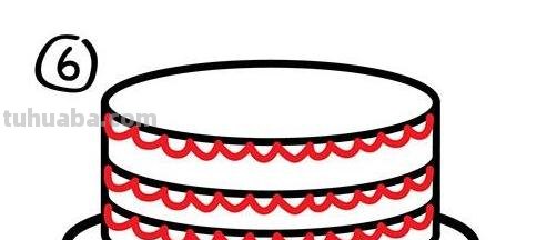 怎么画彩铅水果蛋糕 怎样画蛋糕简单又可爱？