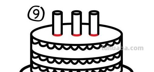 怎么画彩铅水果蛋糕 怎样画蛋糕简单又可爱？