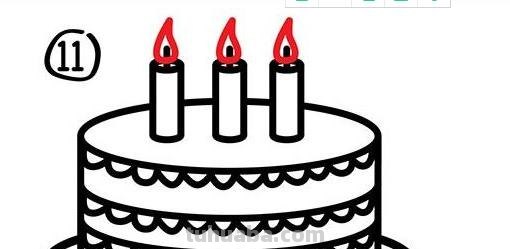 怎么画彩铅水果蛋糕 怎样画蛋糕简单又可爱？