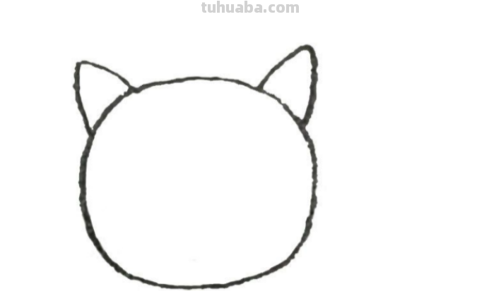 猫咪怎么画简笔画