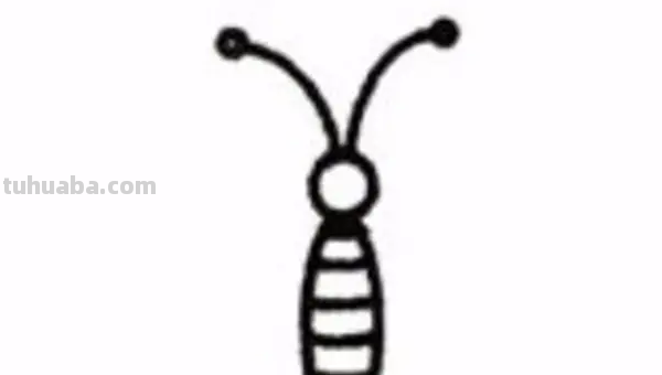 蝴蝶的简笔画怎么画