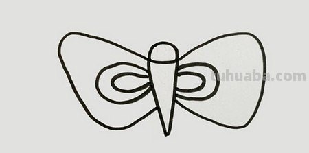 蝴蝶的简易画法怎么画