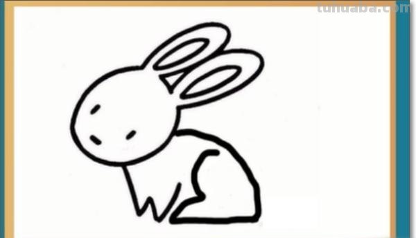 玉兔怎么画简笔画 中秋节玉兔画三年级？