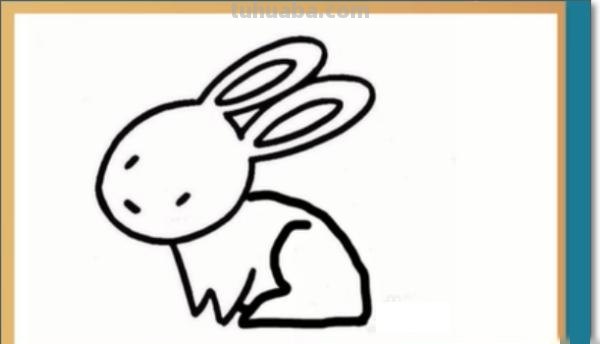 玉兔怎么画简笔画 中秋节玉兔画三年级？