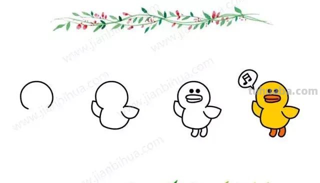 精选50组超萌的小动物头像简笔画，动动手指为孩子保存一下~