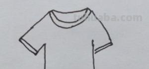 短袖怎么画简笔画 衣服画画简单又好看？