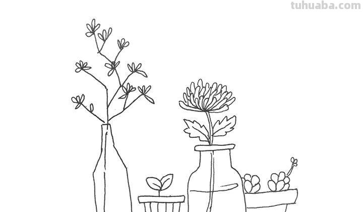 植物简笔画，宅家哄孩子必备神器