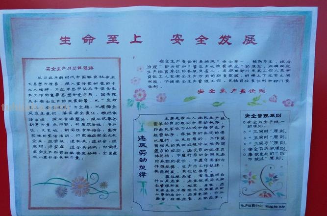 什么叫安全生产手抄报 安全手抄报资料有哪些？