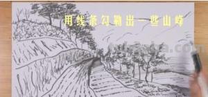 农田怎么画简笔画 儿童简单稻田绘画？