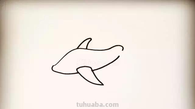 简笔画-飞机 画法教程