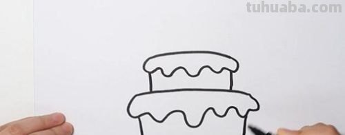 蛋糕怎么画简单又好看 漂亮