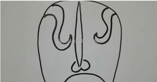 脸谱怎么画彩铅图片 京剧脸谱怎么画？