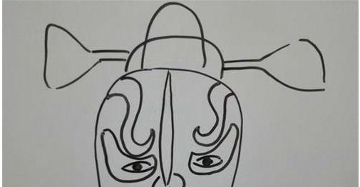 脸谱怎么画彩铅图片 京剧脸谱怎么画？
