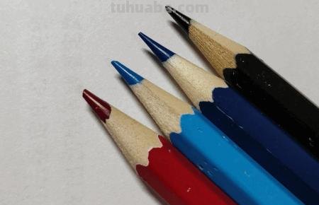 血用彩铅怎么画 白浅和夜华怎样画？