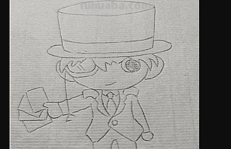 血用彩铅怎么画 白浅和夜华怎样画？