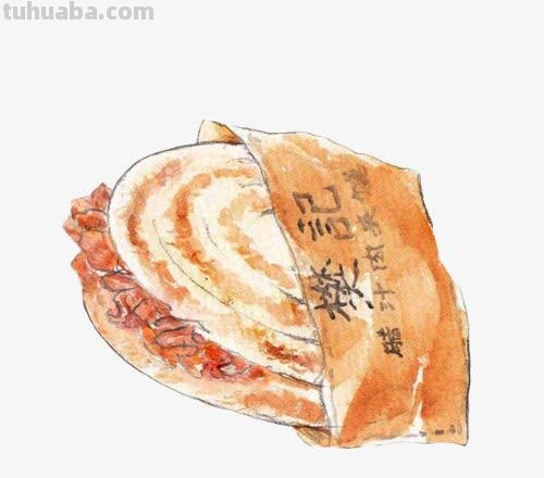 烧饼怎么画简笔画 烧饼是什么意思?