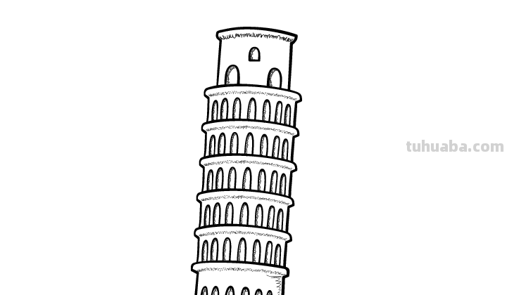 世界著名建筑简笔画，超级实用的素材！（建议收藏）