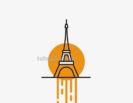 世界著名建筑简笔画，超级实用的素材！（建议收藏）