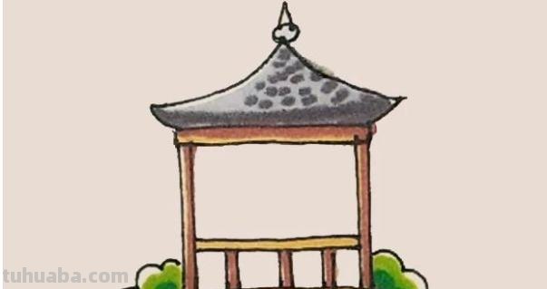 园林速写亭子 如何绘画亭子? 园林速写亭子 如何绘画亭子?