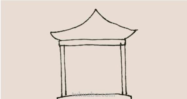 园林速写亭子 如何绘画亭子? 园林速写亭子 如何绘画亭子?