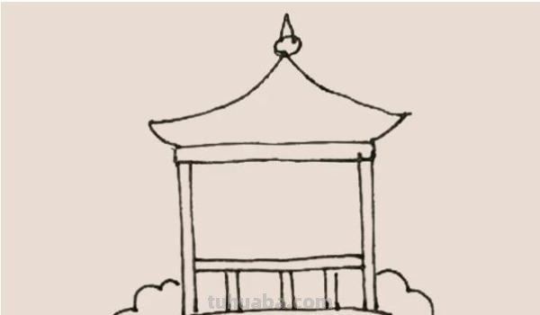 园林速写亭子 如何绘画亭子? 园林速写亭子 如何绘画亭子?