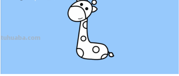 长颈鹿简笔画 长颈鹿简笔画