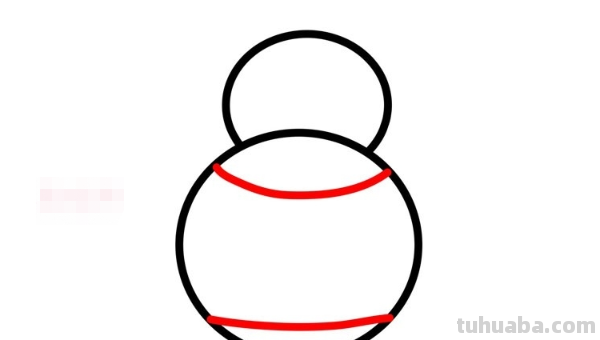 雪人怎么画简单好看