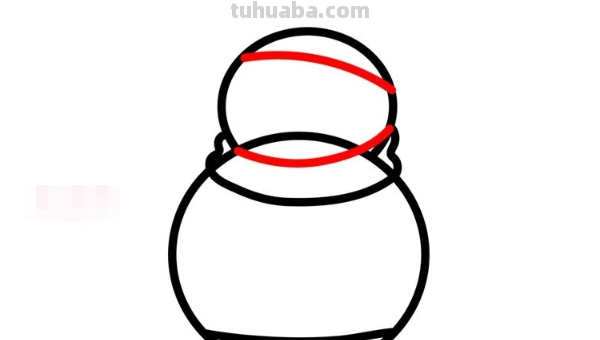 雪人怎么画简单好看