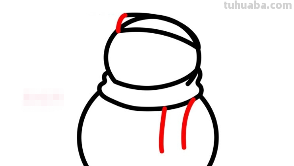雪人怎么画简单好看