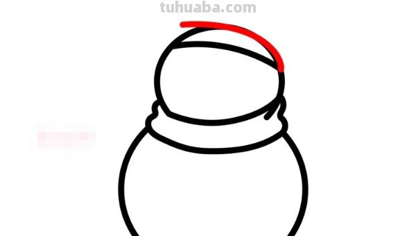 雪人怎么画简单好看