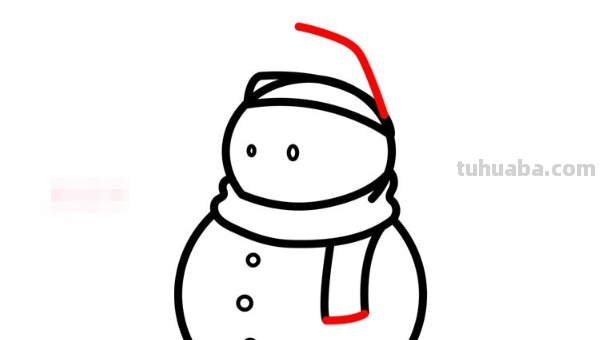 雪人怎么画简单好看