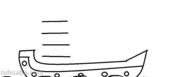 帆船的画法简单又漂亮
