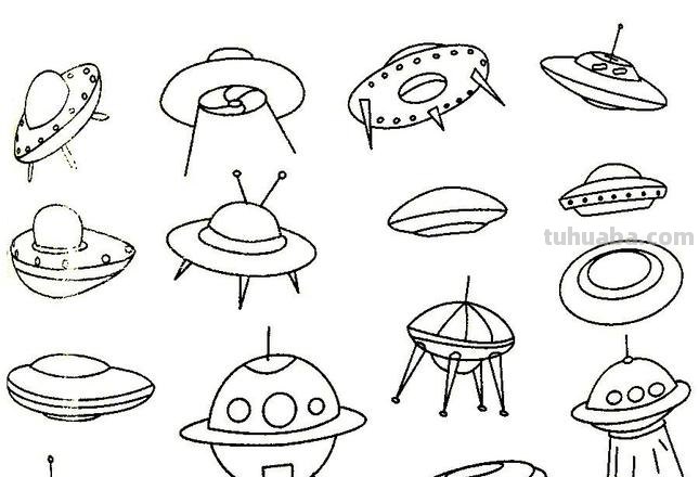 ufo简笔画怎么画 ufo简笔画怎么画图片