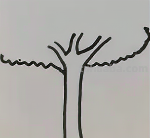 怎样画大树好看