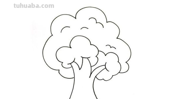怎么画一棵漂亮又简单的大树