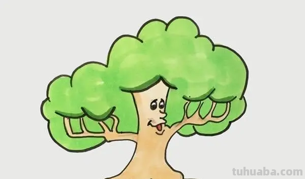 怎么画大树最好看