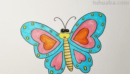 蝴蝶简笔画怎么画 蝴蝶简笔画怎么画颜色