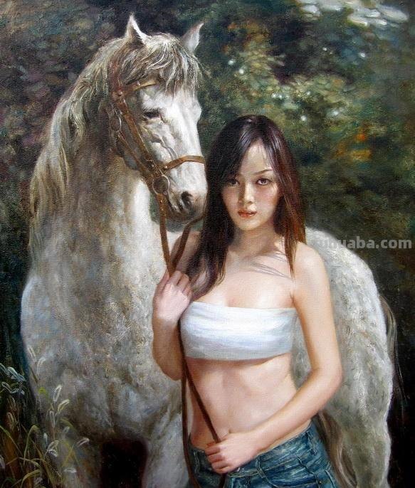 中国油画艺术家人体油画作品欣赏