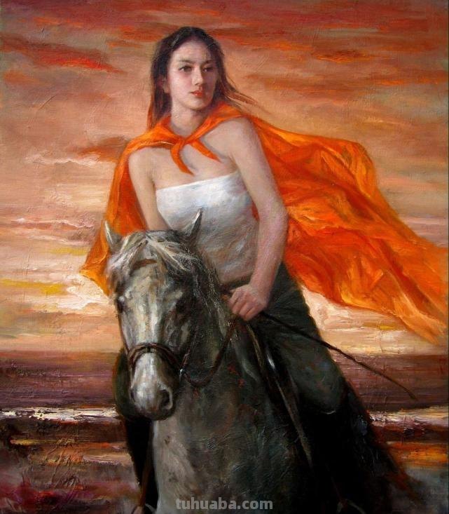中国油画艺术家人体油画作品欣赏