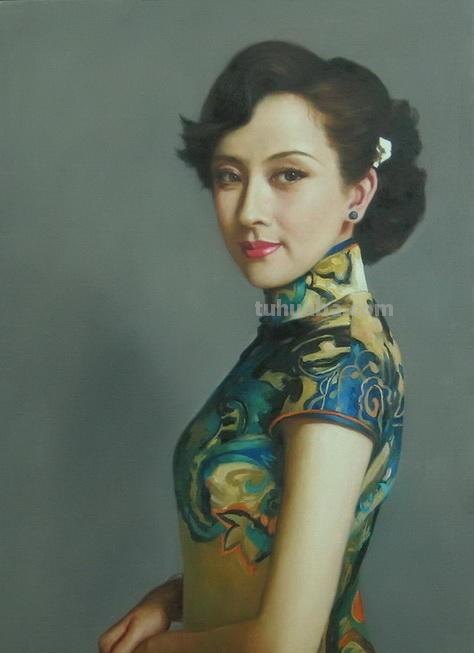 中国油画艺术家人体油画作品欣赏