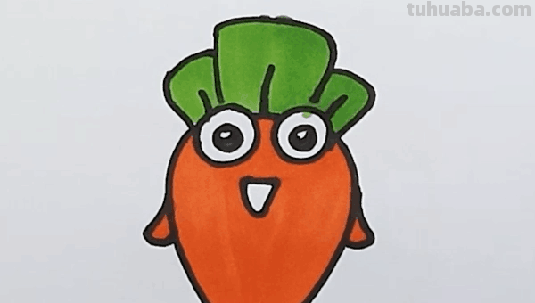 萝卜的种类简笔画