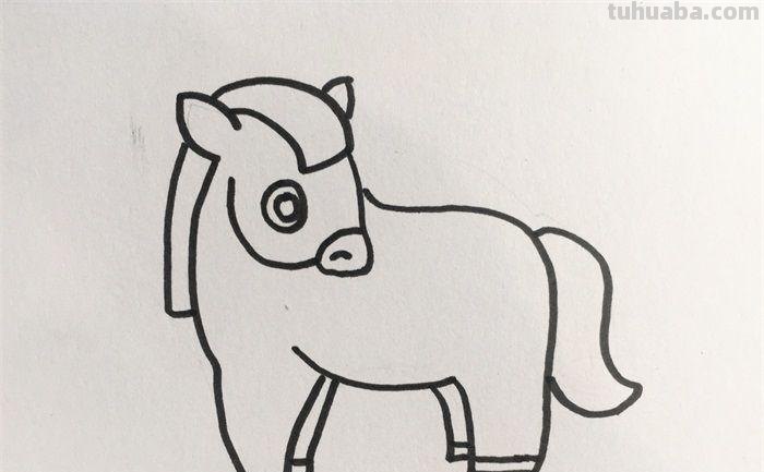 怎么画小马驹 怎么画小马驹简笔画