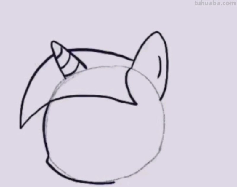 如何画小马紫悦 如何画小马紫悦