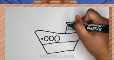 简笔画小船怎么画 怎么画公园游乐设施海盗船卡通简笔画教程? 简笔画小船怎么画 怎么画公园游乐设施海盗船卡通简笔画教程?