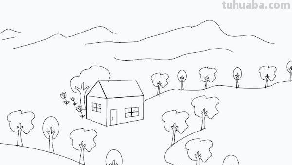风景怎么画简笔画 如何简笔画田园风景? 风景怎么画简笔画 如何简笔画田园风景?