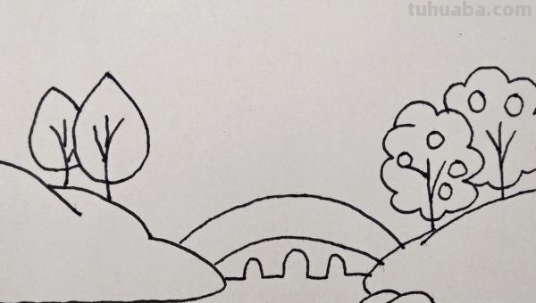 风景怎么画简笔画 如何简笔画田园风景? 风景怎么画简笔画 如何简笔画田园风景?
