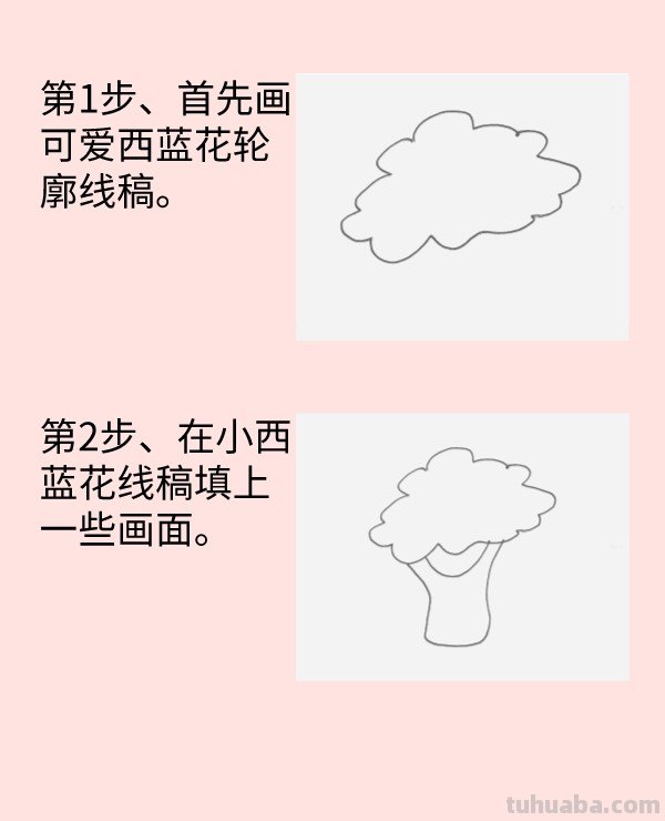西蓝花怎么画简单又好看 西蓝花怎么画简单又好看