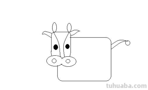 简笔画牛怎么画 如何画成语故事对牛弹琴卡通儿童简笔画教程? 简笔画牛怎么画 如何画成语故事对牛弹琴卡通儿童简笔画教程?