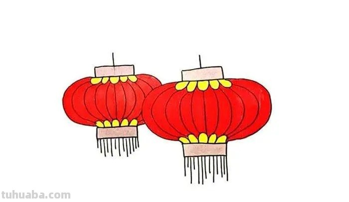 灯笼怎么画才好看 灯笼怎么画才好看